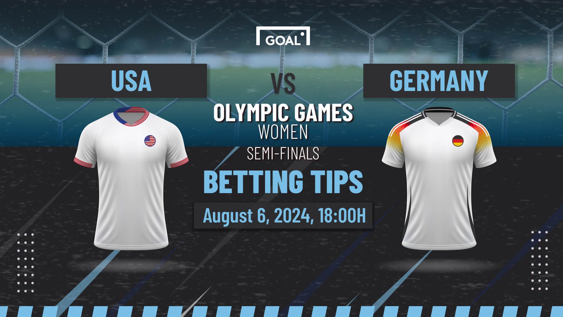 Olympic Women's Soccer Semifinals USA vs. Germany Betting Preview👦